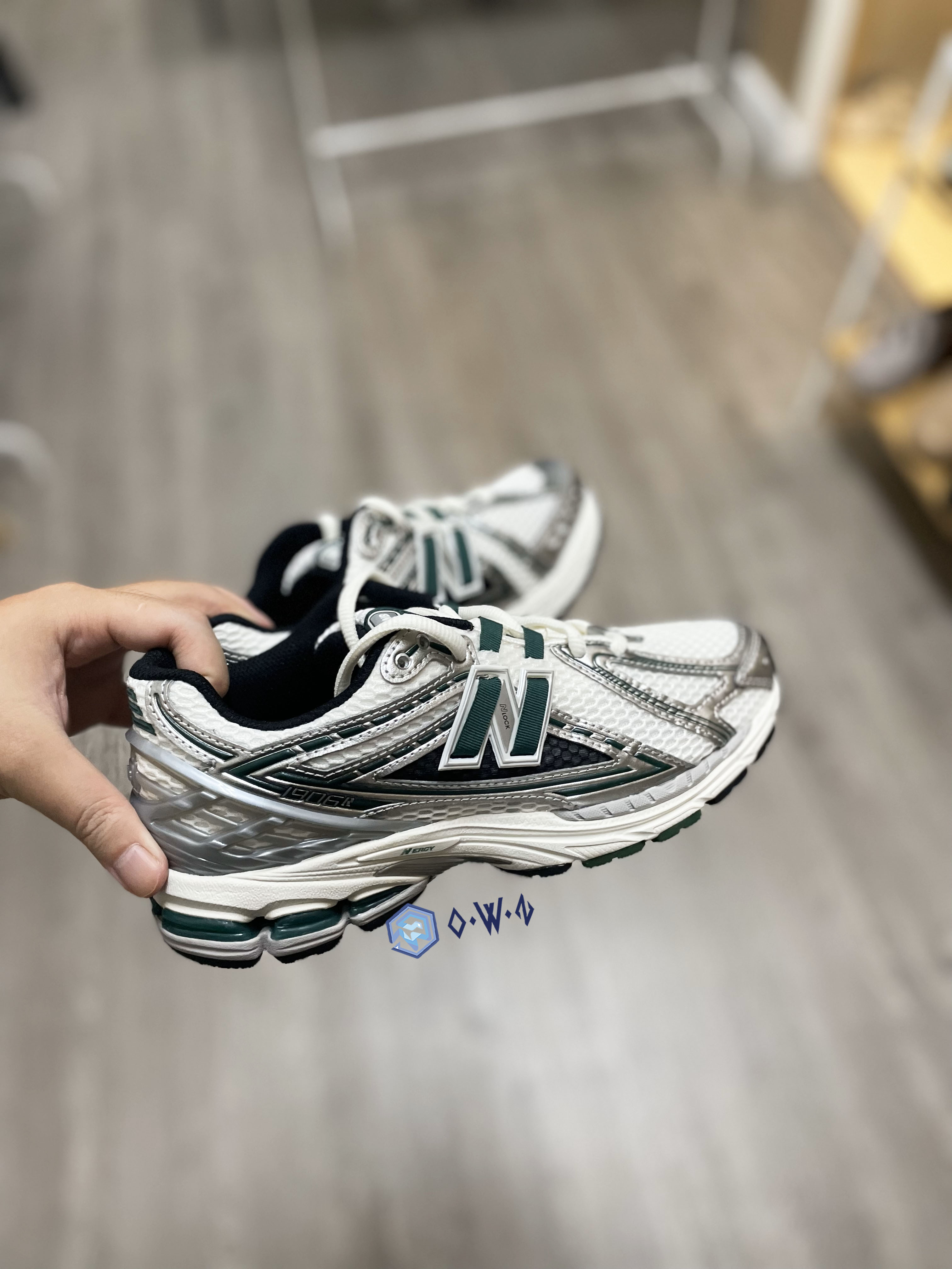 【OWN】New Balance 1906R 透氣 網布 復古 慢跑 球鞋 不分男女 白綠 M1906REU