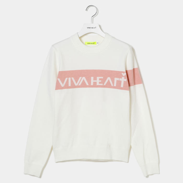 女士-logo長袖針織衫