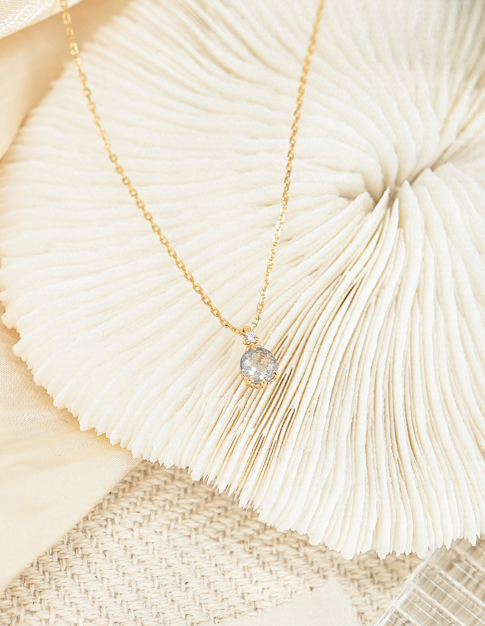 925 純銀拉長石項鍊