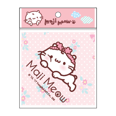 麻吉貓小花綻放方巾