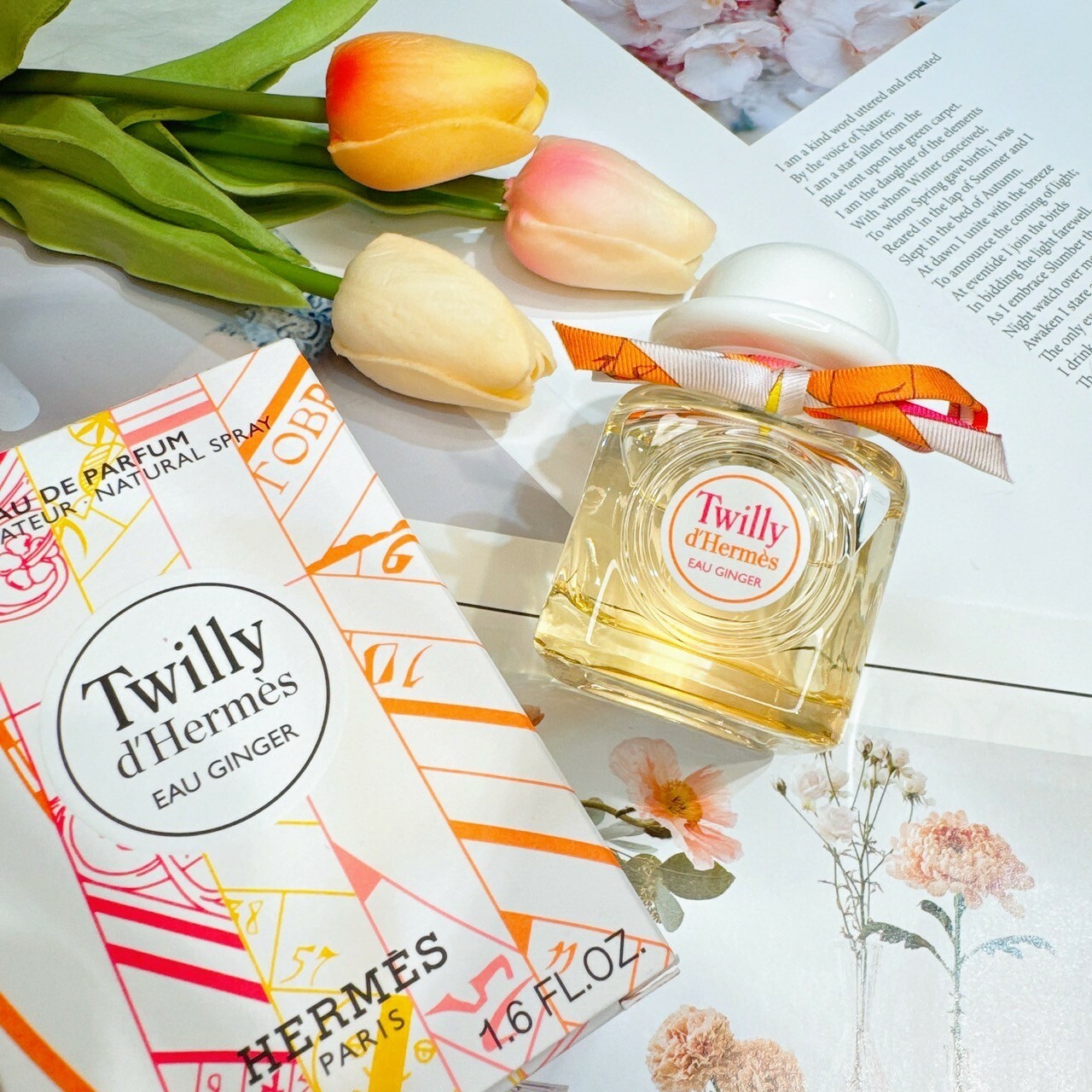 HERMES 愛馬仕 絲巾生薑女性淡香精