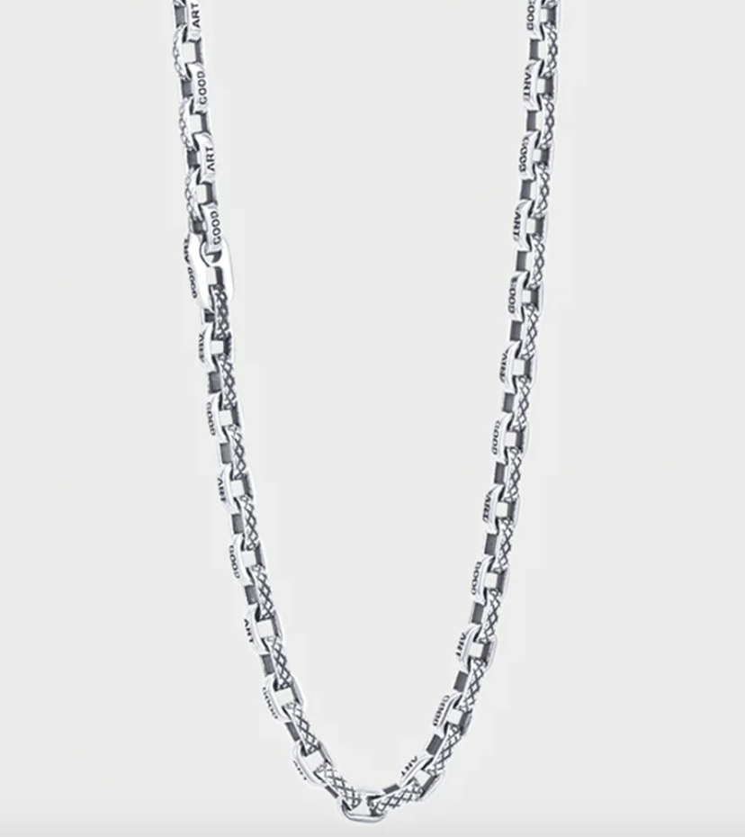 Pequeno Chain Goosebumps Necklace