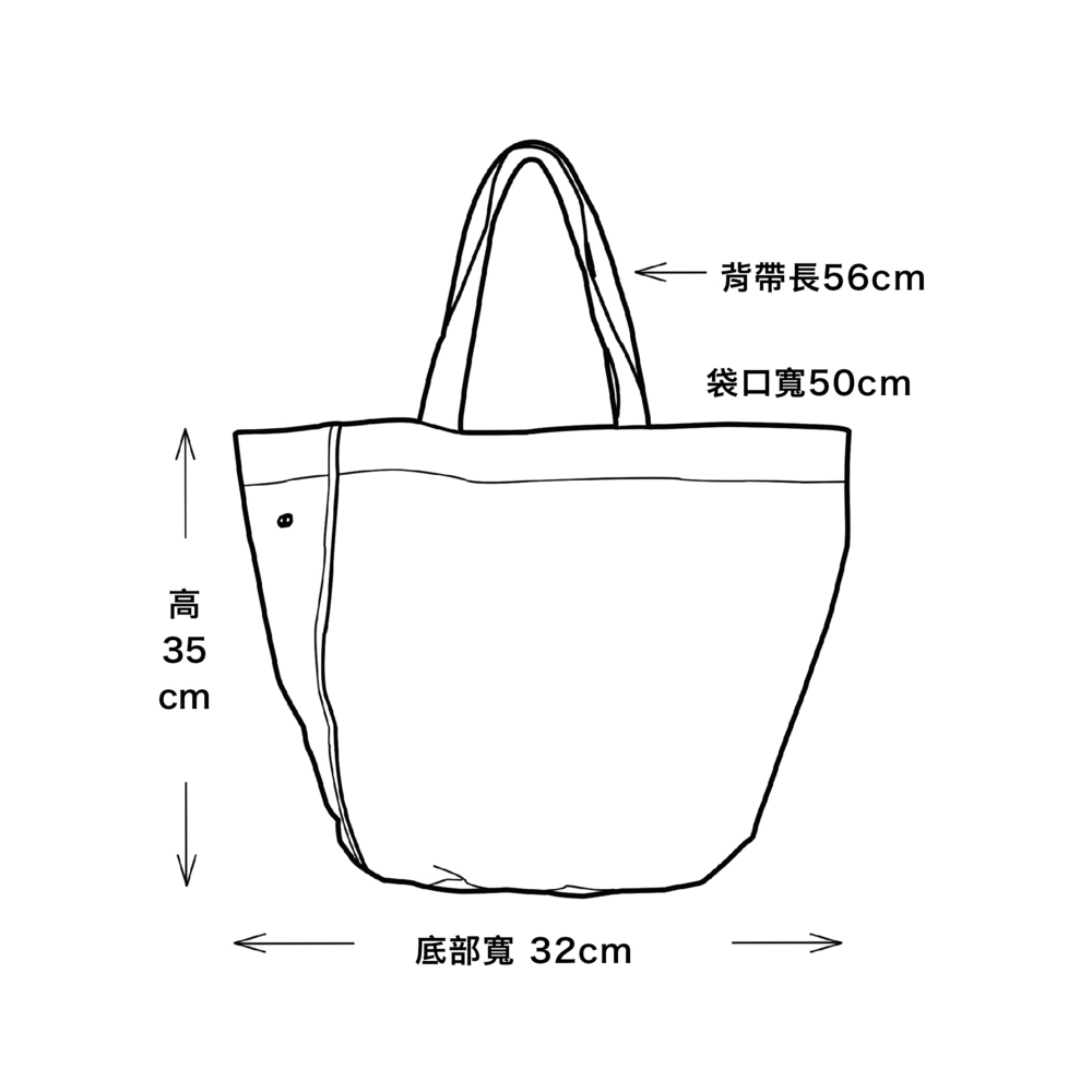 MOGU Camping Plus 藍染帆布托特包，耐用大容量設計，結合日常與露營風格