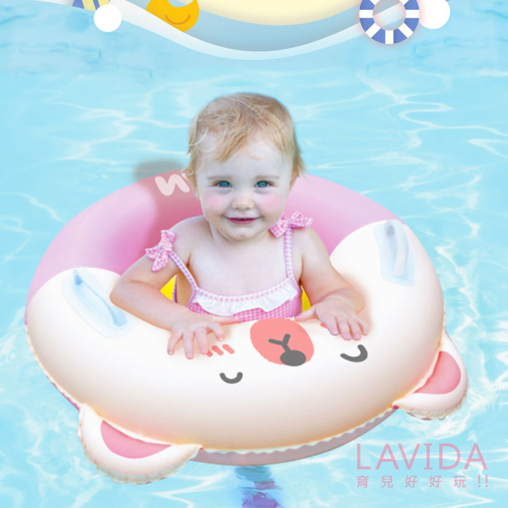 【韓國Nai-B奈比】Q版坐式兒童泳圈