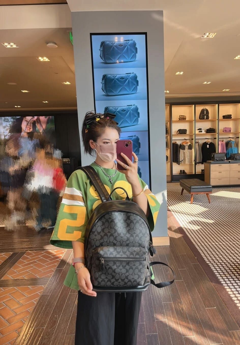 Coach 男裝大背包Model no3001/2736