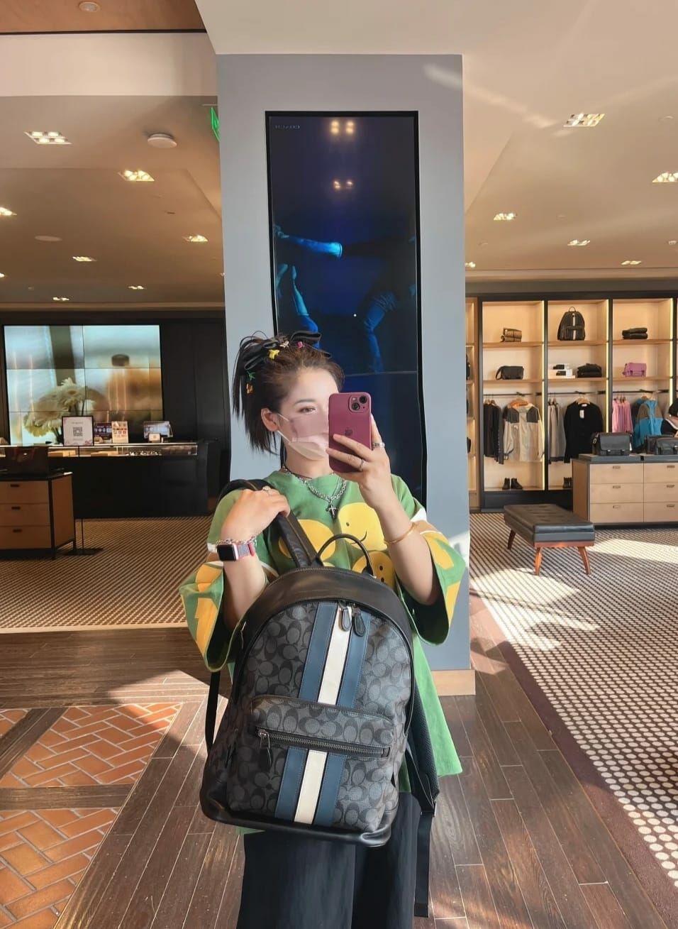 Coach 男裝大背包Model no3001/2736