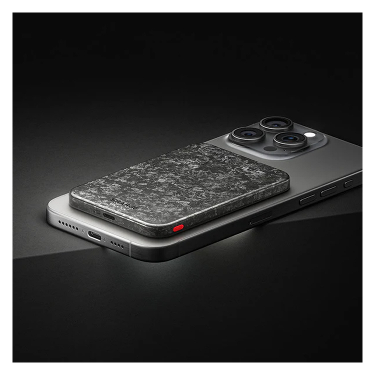 Sharge Qi2 碳纖維磁吸行動電源 5000mAh C3