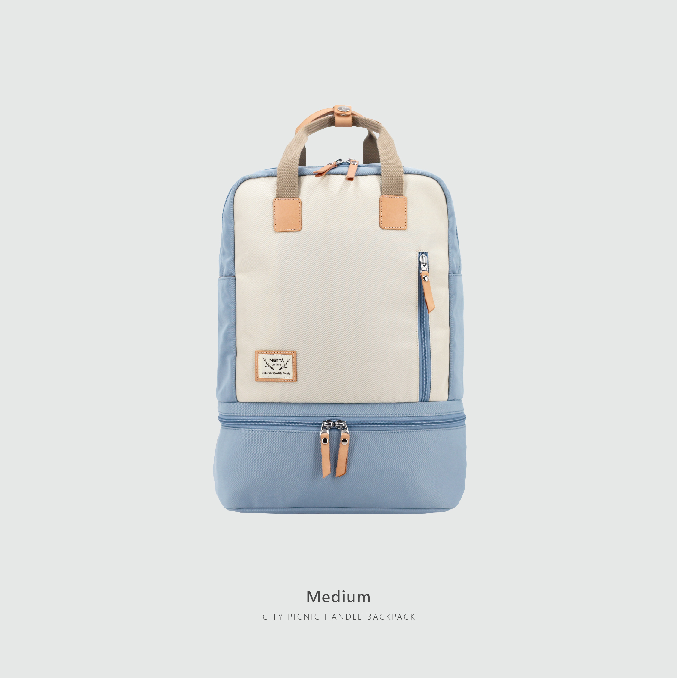 野餐系列手提後背包M號 (3色) ｜NETTA