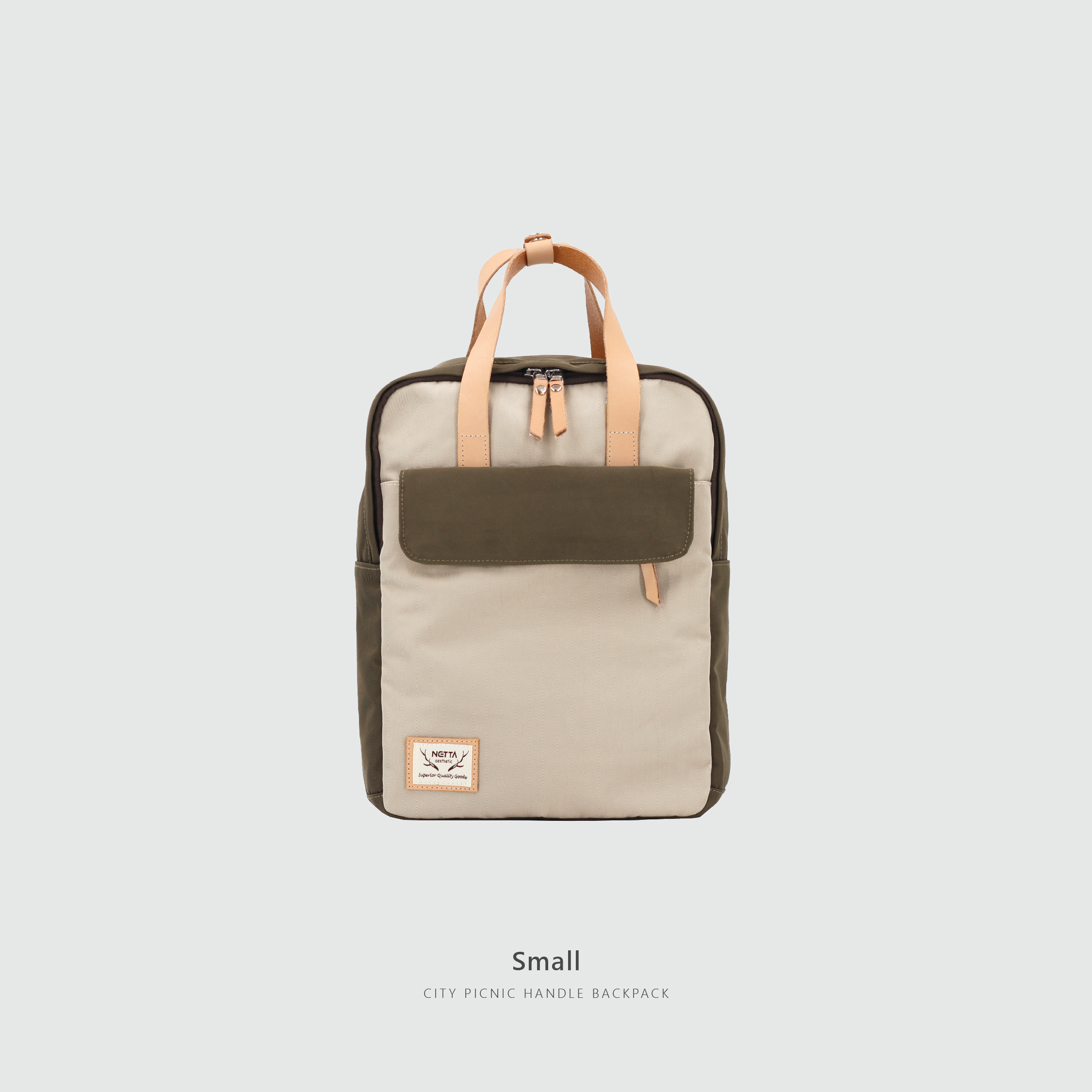 野餐系列手提後背包S號 (4色) ｜NETTA