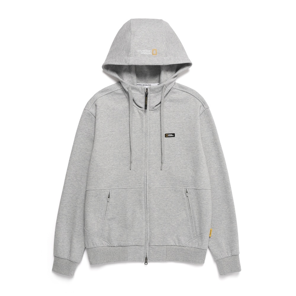 パーカー・フーディ NATIONAL GEOGRAPHIC N243UFT910 Pintail Training Hood Zip-up Unisex PINTAIL Hooded Zip Up Jacket - M/GREY