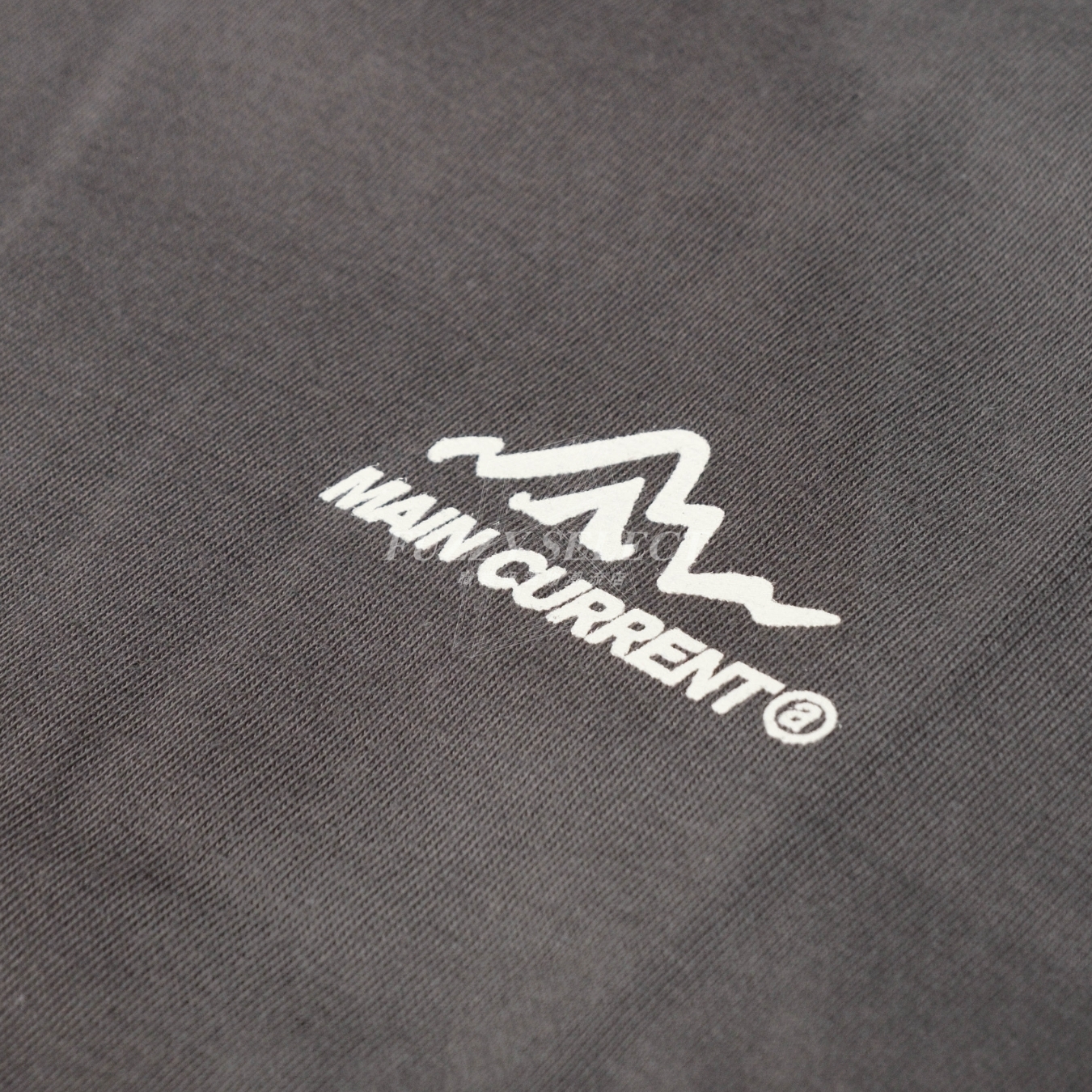 【逢甲 FUZZY】Main Tee 潮流 日常 美式 圖案 Logo 山脈 露營 短T 短Tee 黑 白 灰綠 酒紅