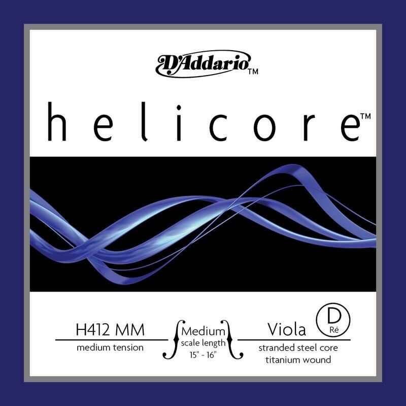 中提琴弦 (第二弦 D弦) 美國 D'Addario Helicore H412 中張力