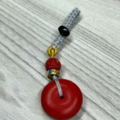 [S] GEMZ & CO CINN PING AN KOU SAFETY CHARM STRAP, Z61 (Z61)