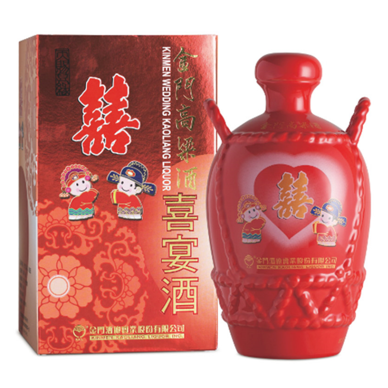 金門高粱 58度喜宴酒瓷瓶600ml