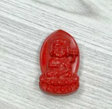 [S] GEMZ & CO CINN BODHISATTVA PU SA CARVING PENDANT, Z65 (Z65)