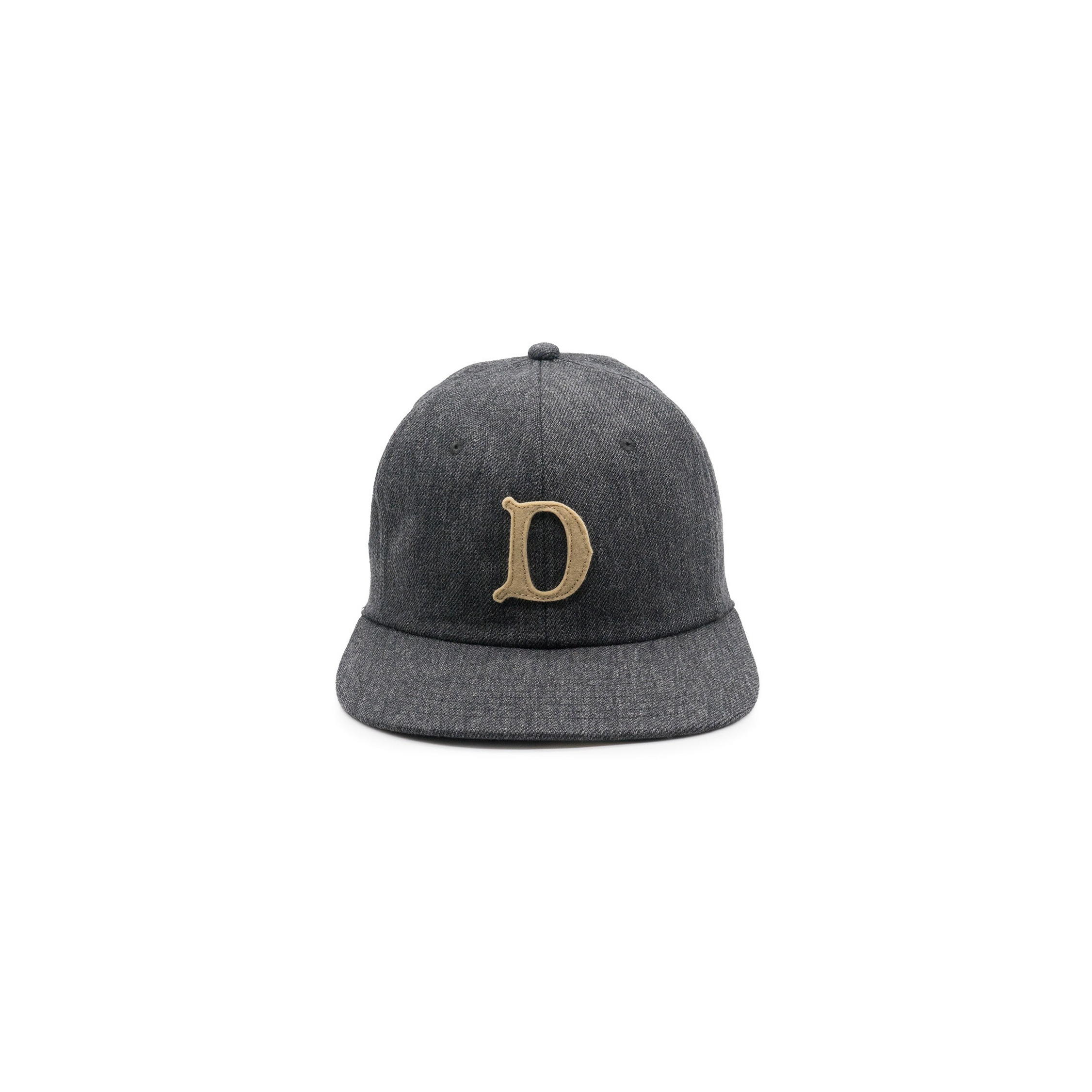 -(B03)-THE H.W.Dog&Co D-00001 BASEBALL CAP D字帽 羊毛棒球帽 經典 丹寧灰/淺卡其-D-00001