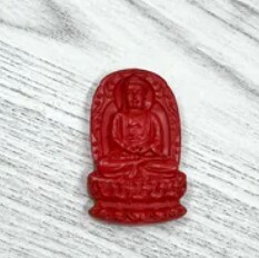 [S] GEMZ & CO CINN BUDDHA CARVING PENDANT, Z66 (Z66)