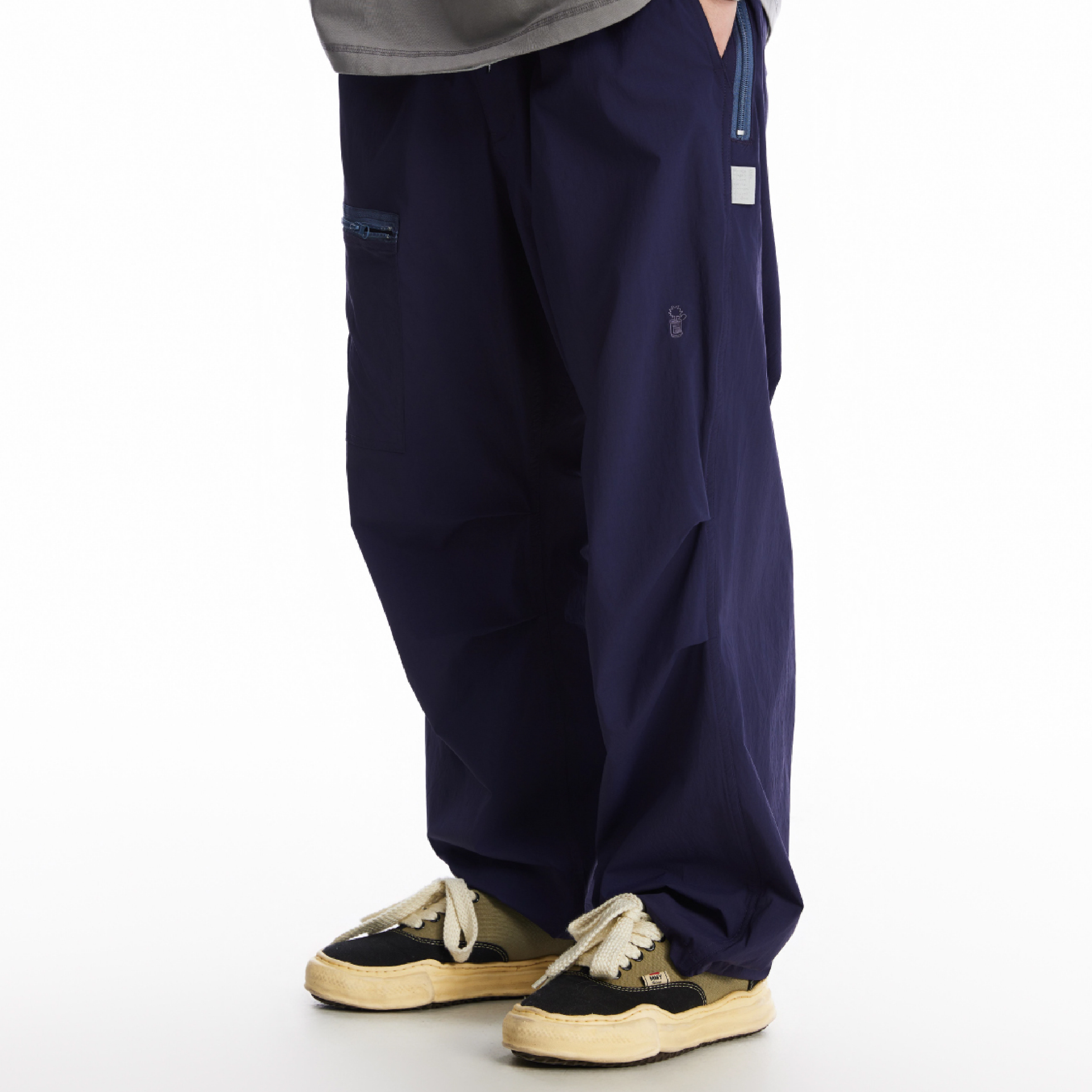 PIN SKTBS Parchute Pants 拉鍊口袋傘兵長褲