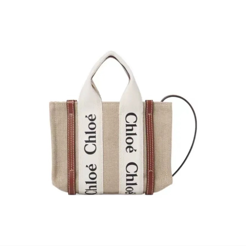 CHLOE Woody 迷你 托特 手袋
