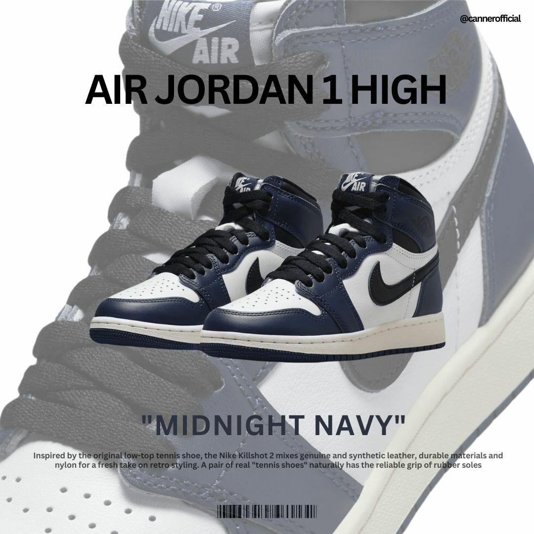 NIKE AIR JORDAN 1 RETRO HIGH OG GS 午夜藍 大童 女鞋 FD1437-401