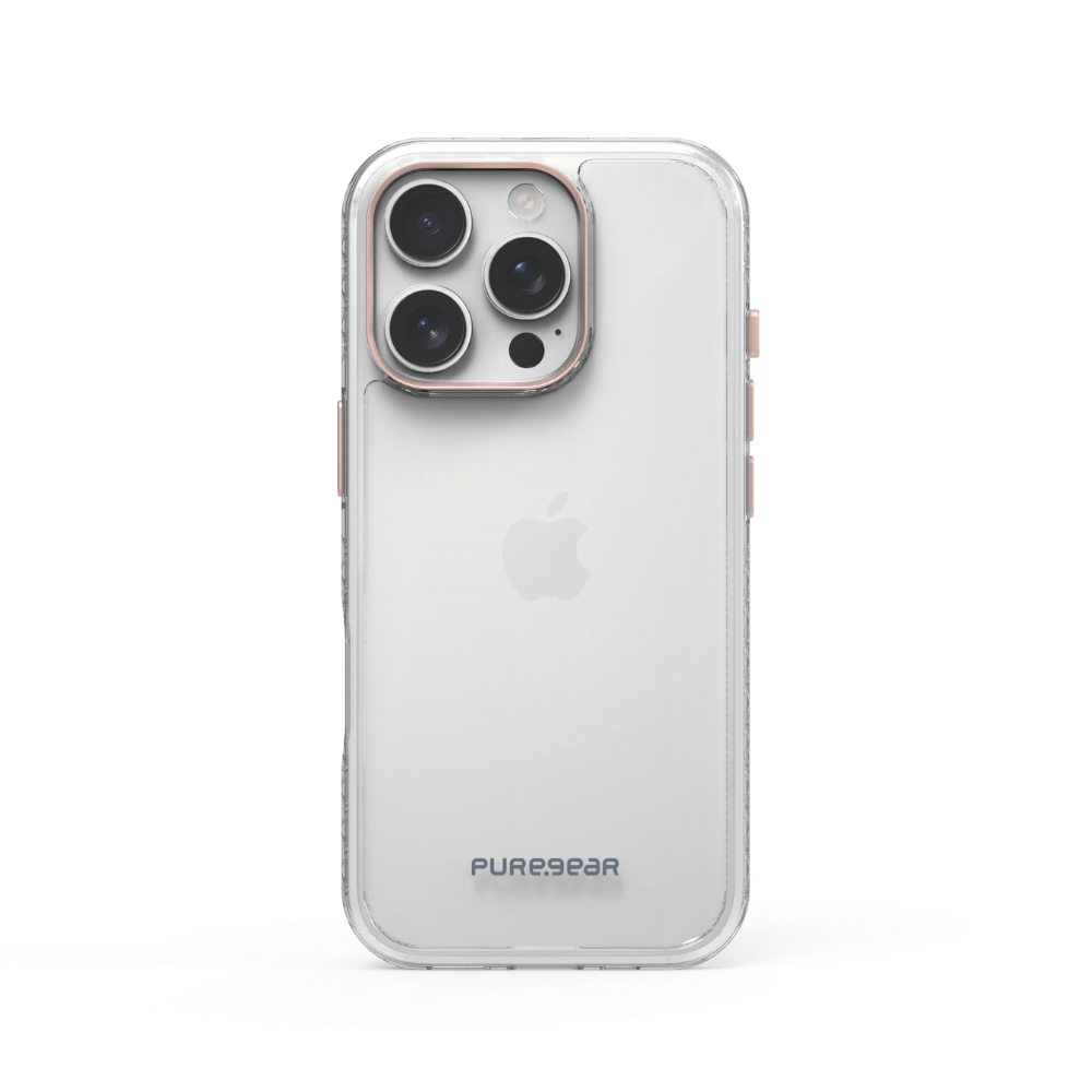 iPhone 16 冰鑽減壓防摔保護殼 / 玫瑰