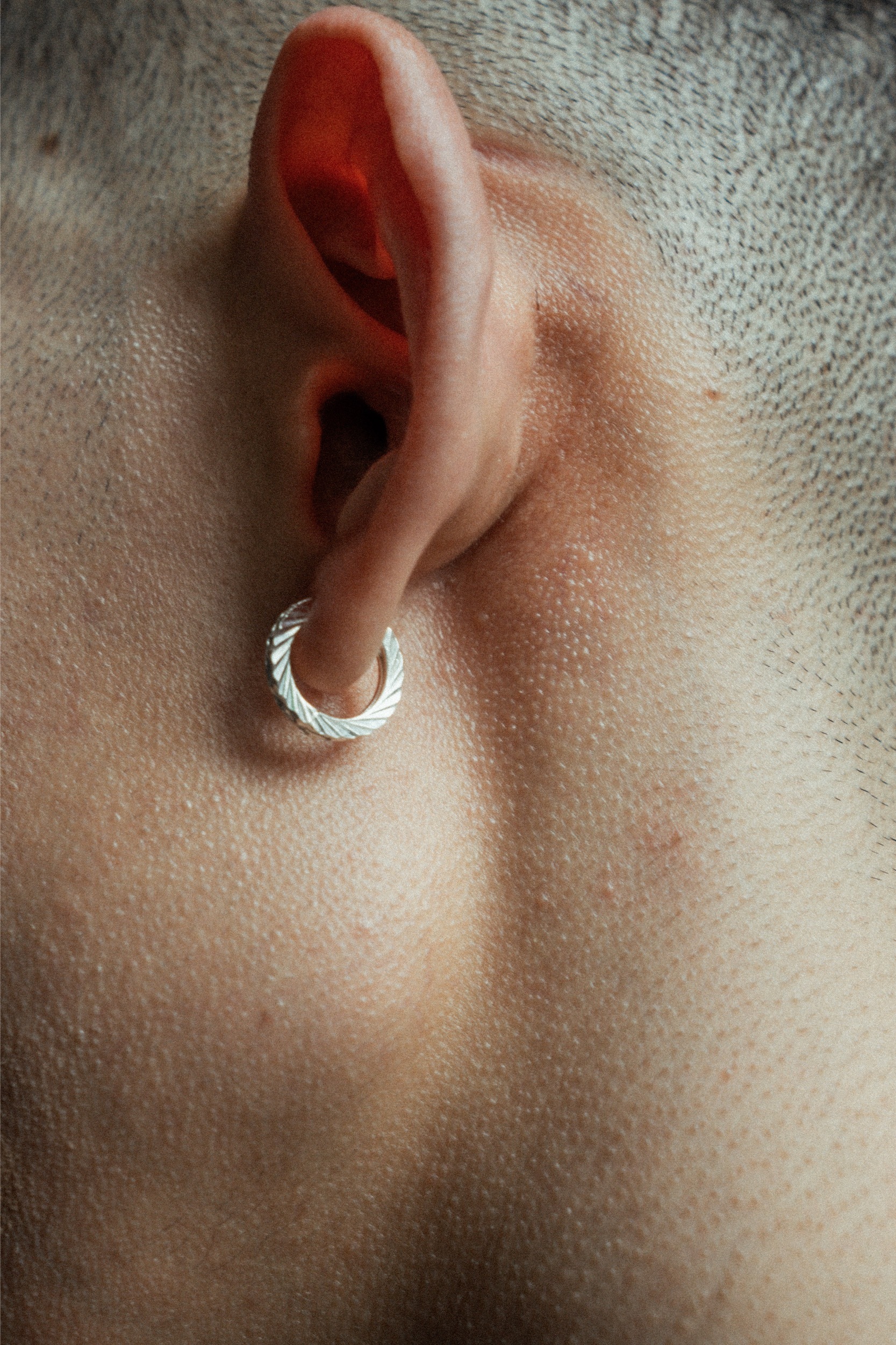 【BLUZ】s990 純銀雕花耳環