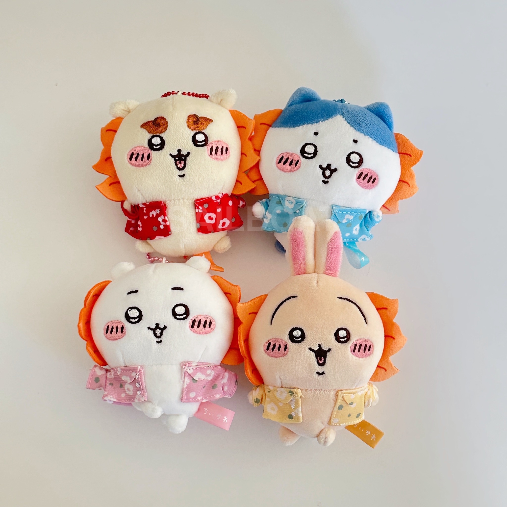 吉伊卡哇  快閃店限定 拉麵 風獅爺 沖繩 吊飾 娃娃