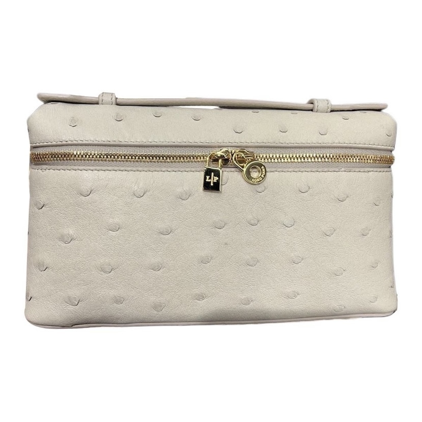 LORO PIANA Extra Pocket L19 鴕鳥皮 手袋