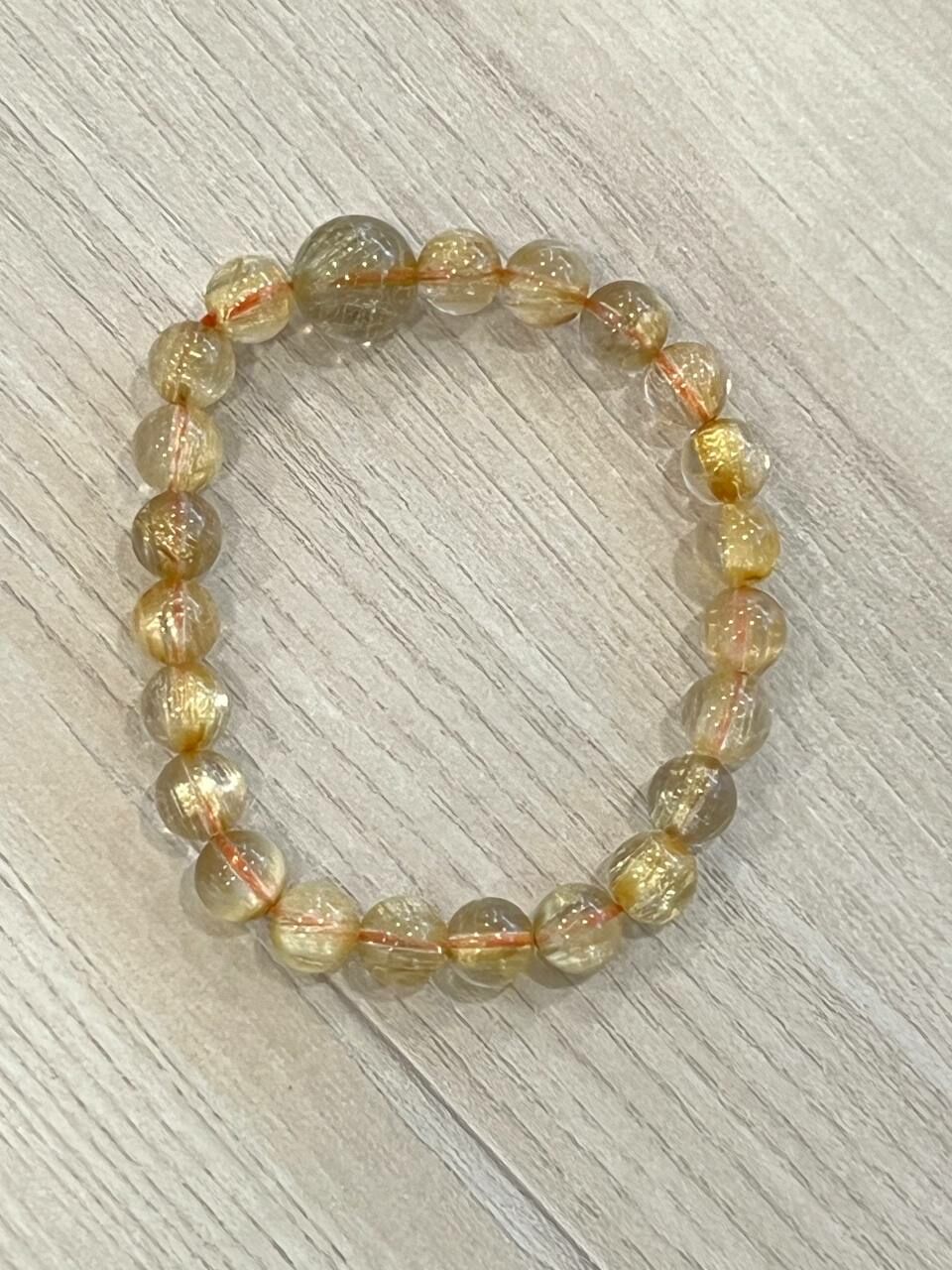 [S] GEMZ & CO ZBA GOLDEN RUTILATED QUARTZ/11MM/8MM BLT, Y38 (Y38)