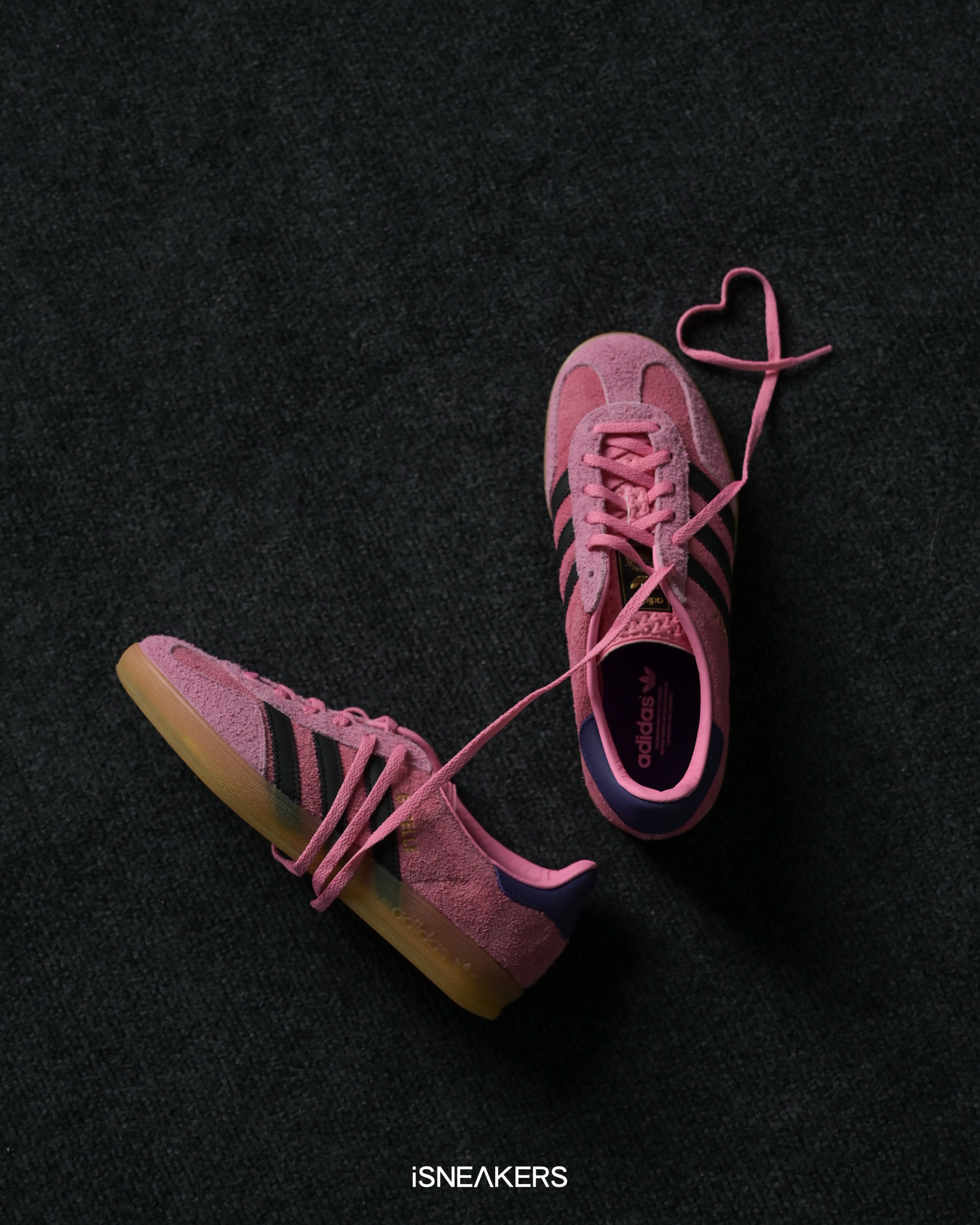 iSNEAKERS｜Adidas Originals Gazelle "Bliss Pink Purple" 粉紫黑 IE7002