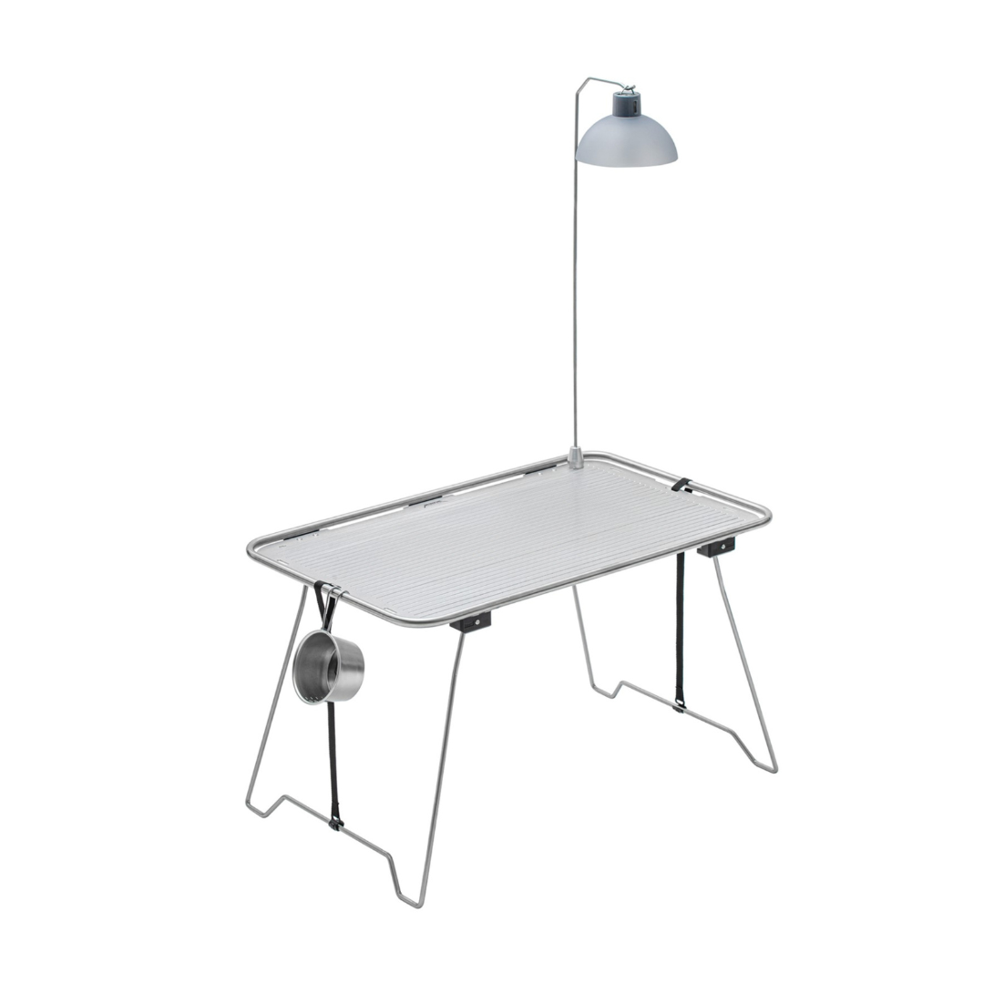 HideOff｜Metal Tube 2P Table｜2P 金屬管鋁合金桌