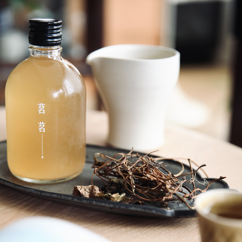 茗茗康普茶香檳｜台灣野草茶壹號