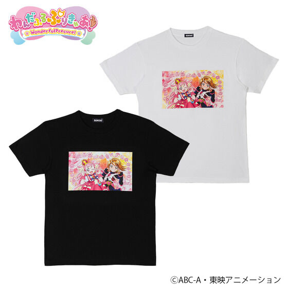 217190 Pbandai 預訂 2024/11月 プリキュア 放送1000回記念Tシャツ