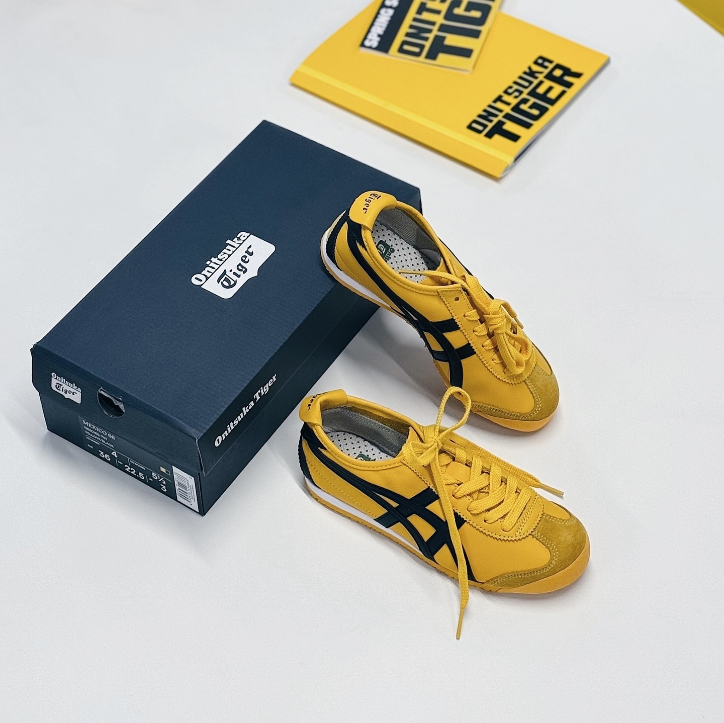 Onitsuka Tiger Mexico 66 鬼冢虎 黃黑 復古鞋 1183C102-751