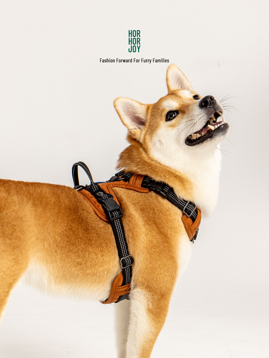 好好散步友善胸背帶 | 經典款 (棕)