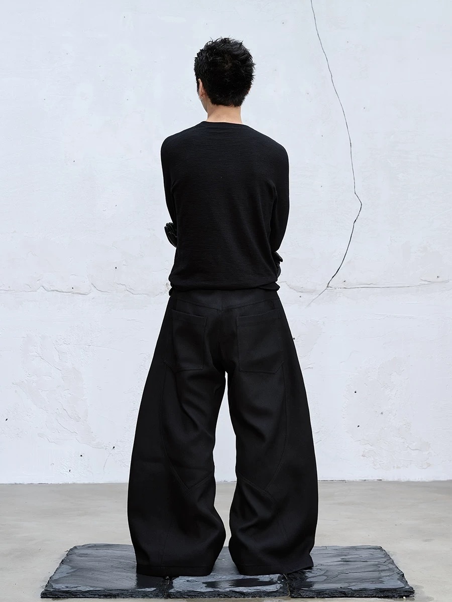 CATSSTAC 幽靈彎刀西裝感垂墜感休閒褲