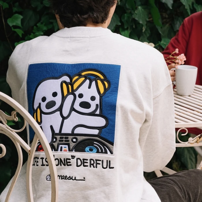 FREAK'S STORE X MATSUI 聯名 松井營 DJ 狗狗 大學T / 預購