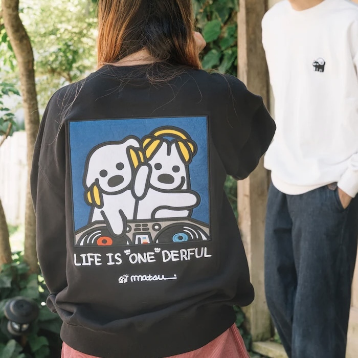 FREAK'S STORE X MATSUI 聯名 松井營 DJ 狗狗 大學T / 預購