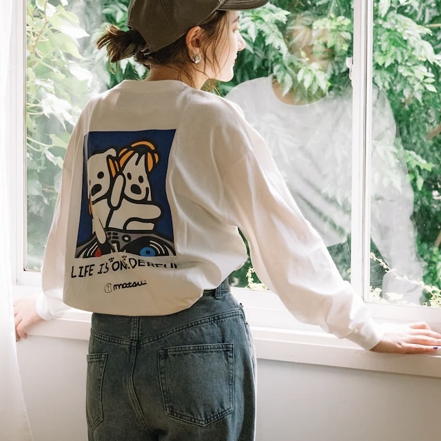 FREAK'S STORE X MATSUI 聯名 松井營 DJ狗狗 女款 長袖 薄長袖 / 預購