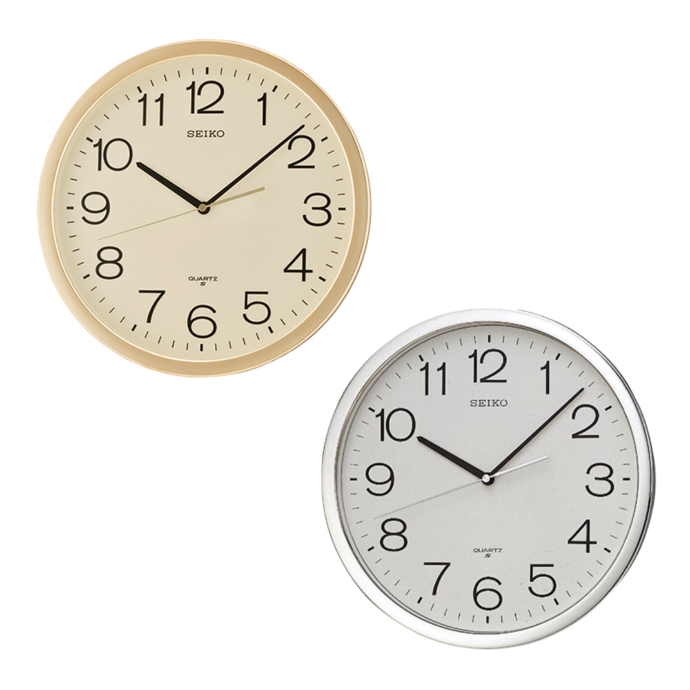 【SEIKO 日本精工】QXA020A QXA020S 標準型 典雅 精緻 辦公室 阿拉伯大數字 掛鐘 時鐘