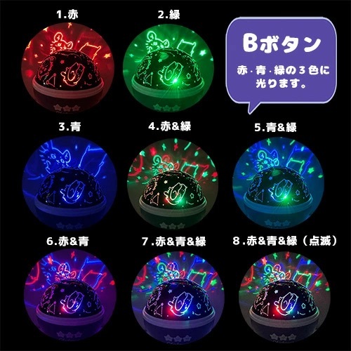 ちいかわ スタープロジェクター Chiikawa X5