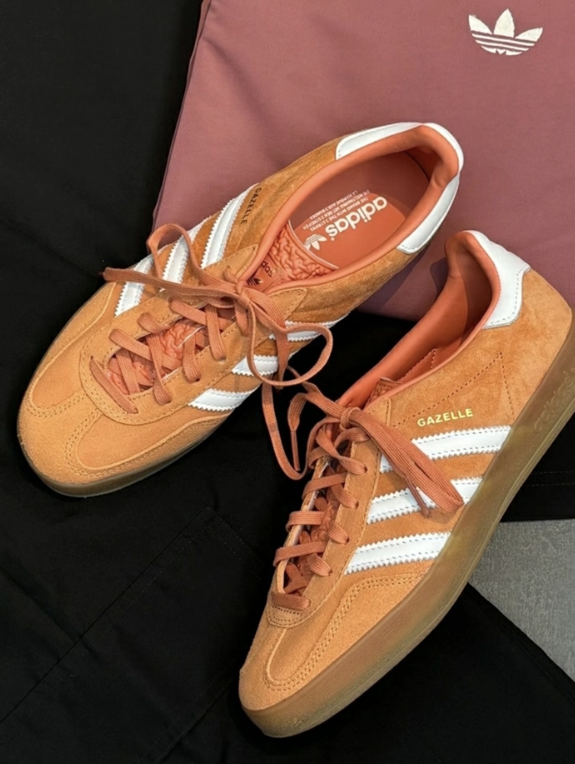 Adidas Originals Gazelle 柑橘焦糖 橘色 麂皮 焦糖底 復古 德訓鞋 JI2586/預購