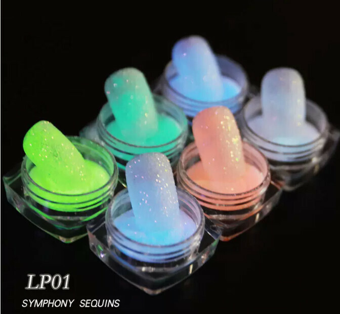 Popular Nail Art Glitter Powder (LP01 Set)