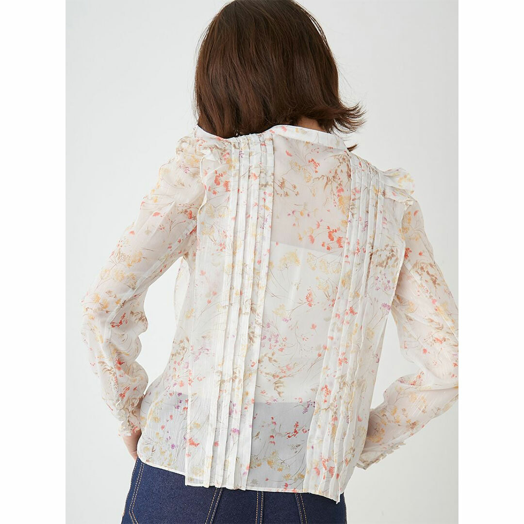 SNIDEL】荷葉邊襯衫SWFB244150