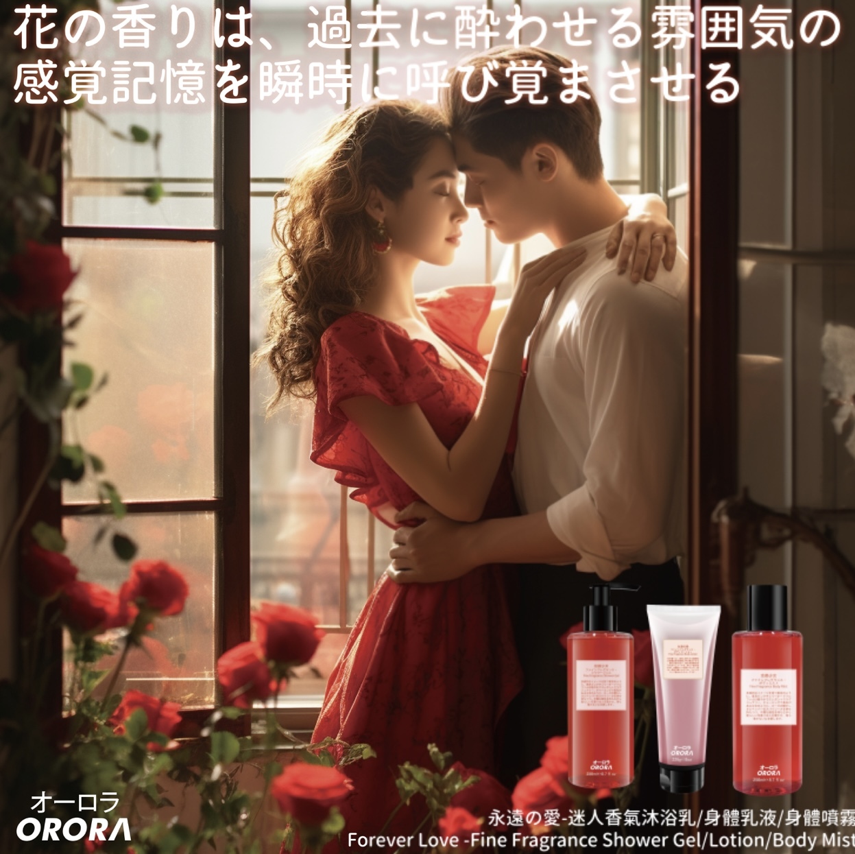 ORORA-永遠の愛沐浴乳