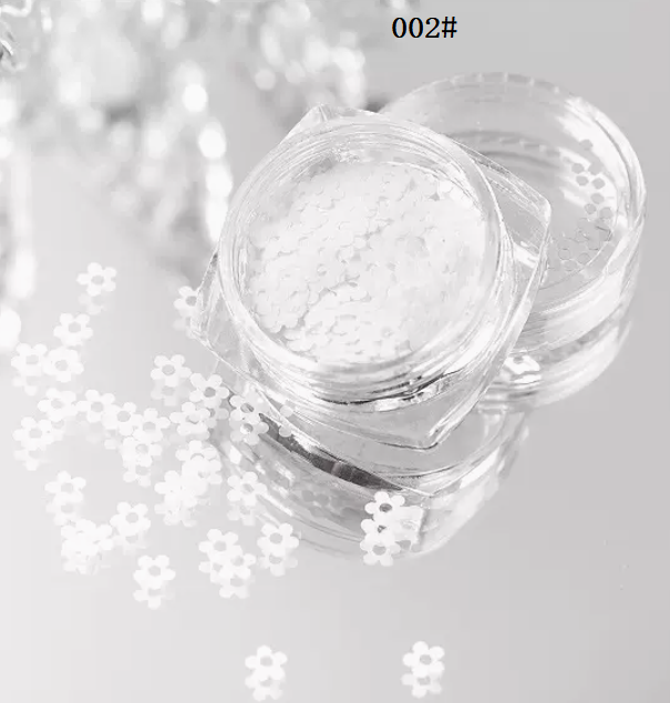 Popular nail art accessories Sky Realm Flower Sequins 002# (1 small bottle)