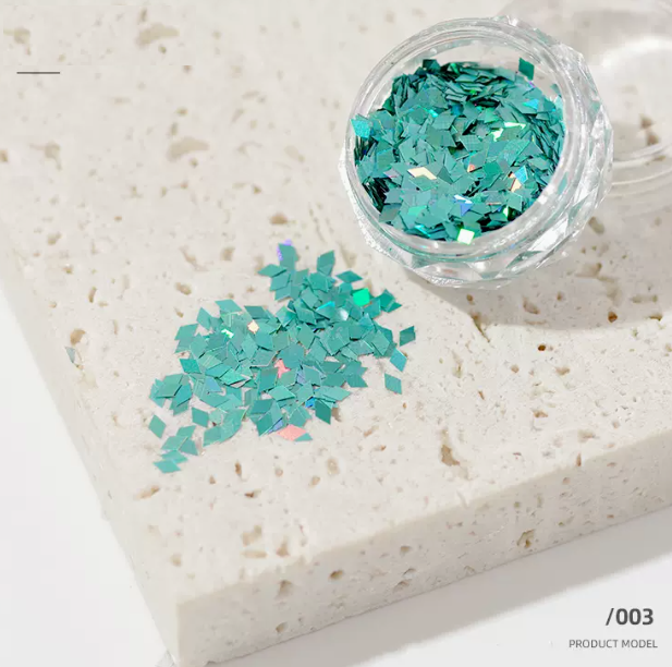 Hot Recommended Nail Art Mermaid Sequins 003 (Small Bottle)