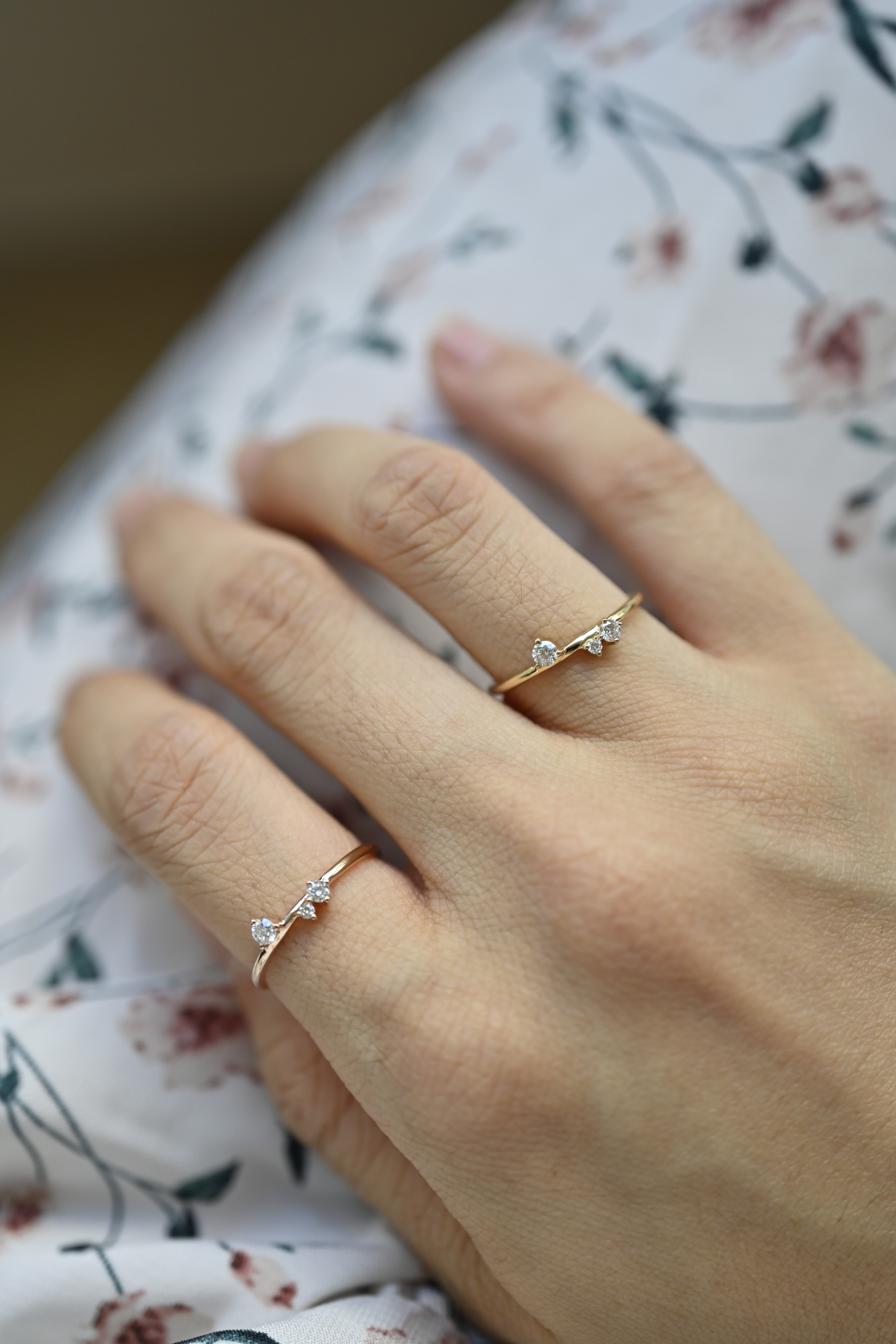 18K Tiga Diamond Ring