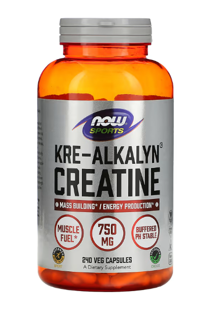 [預購] Now 專利肌酸 750毫克 240粒 Kre-Alkalyn