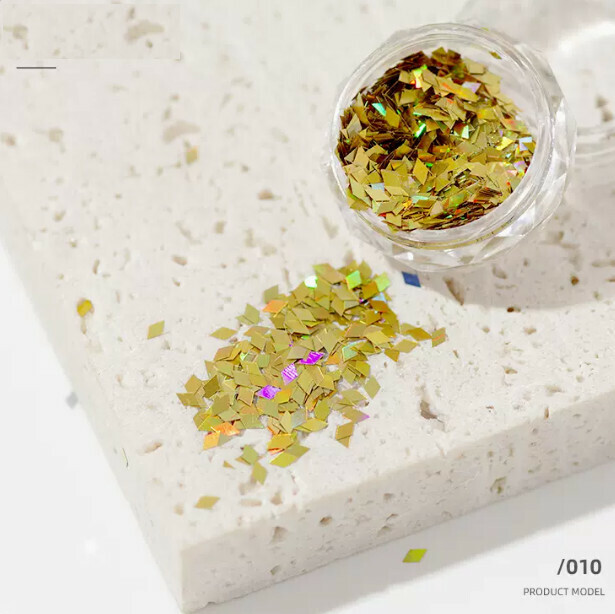Hot Recommended Nail Art Mermaid Sequins 010 (Small Bottle)